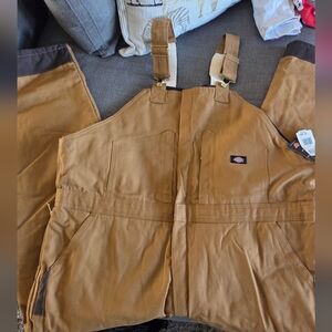 Brown Work Overalls